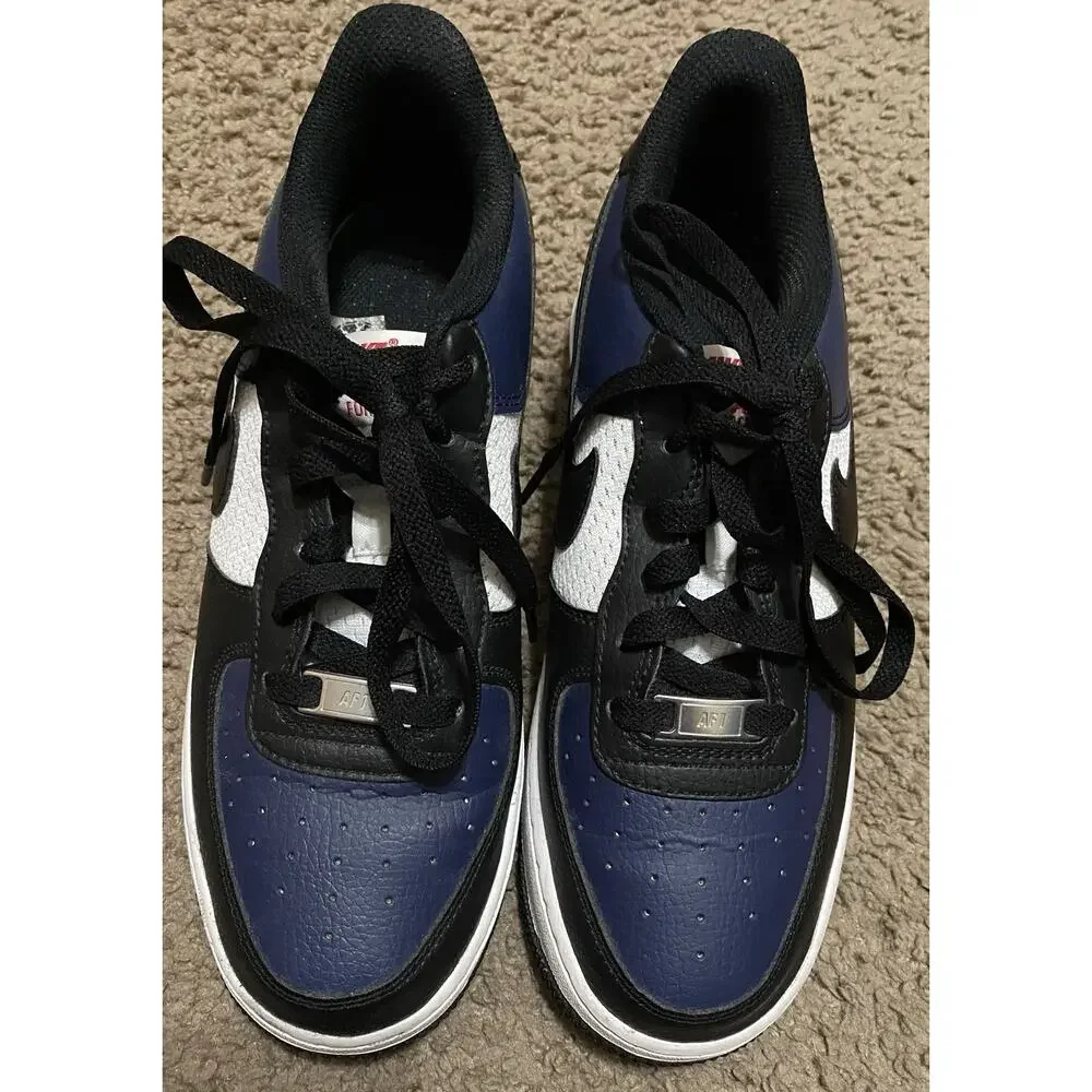 Nike Air Force 1 GS Sneakers Casual Gym Shoes Midnight Navy Sz 6.5Y Womens 8M